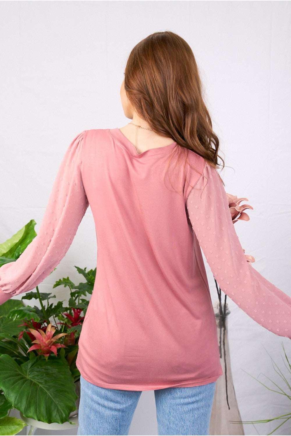 Chiffon Long Sleeve top