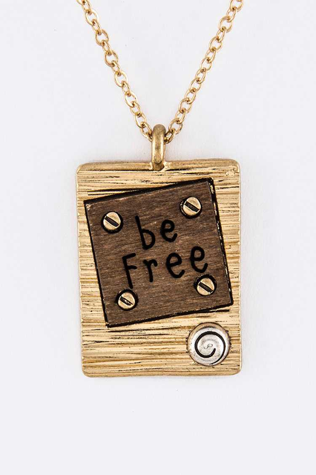"Be Free" Necklace Set