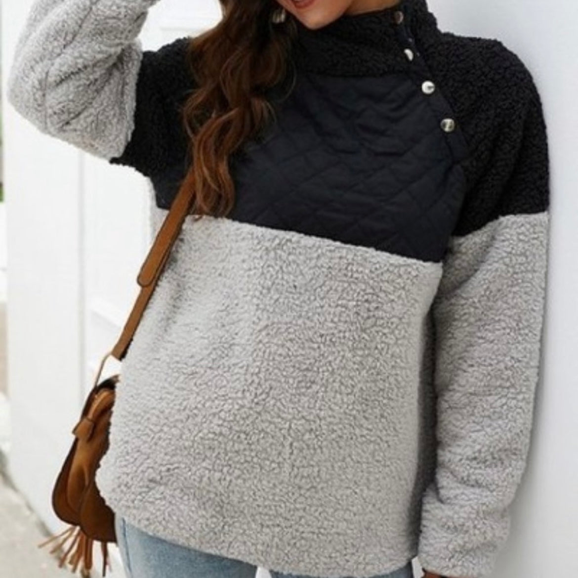 Sherpa Fleece Pullover